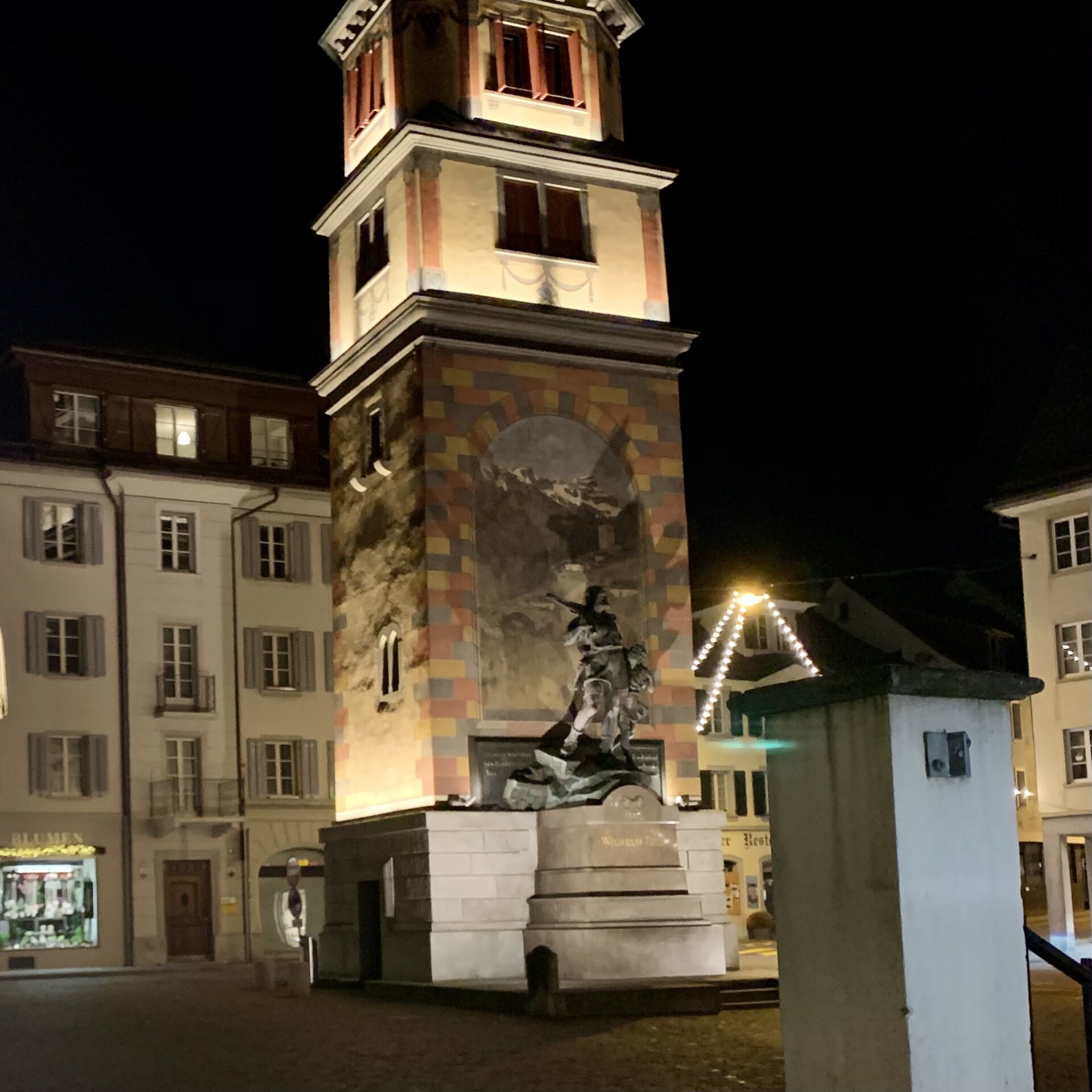 The Tell monument at Altdorf
